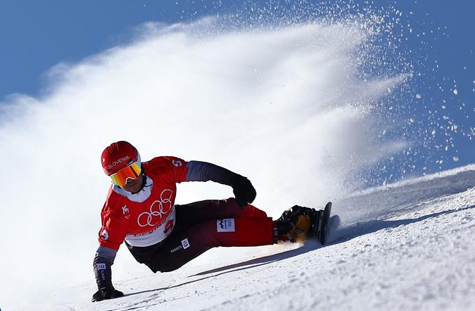 Žan Košir je bil 11. v kvalifikacijah. V boju za četrtfinale se bo pomeril z italijanskim veteranom Rolandom Fischnallerjem.  | Foto: Guliverimage/Vladimir Fedorenko