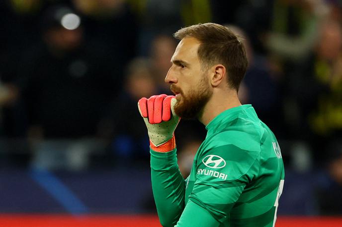 Jan Oblak | Jan Oblak je v nedeljo na zadnji domači tekmi Atletica v tej sezoni prejel kar štiri zadetke. | Foto Reuters