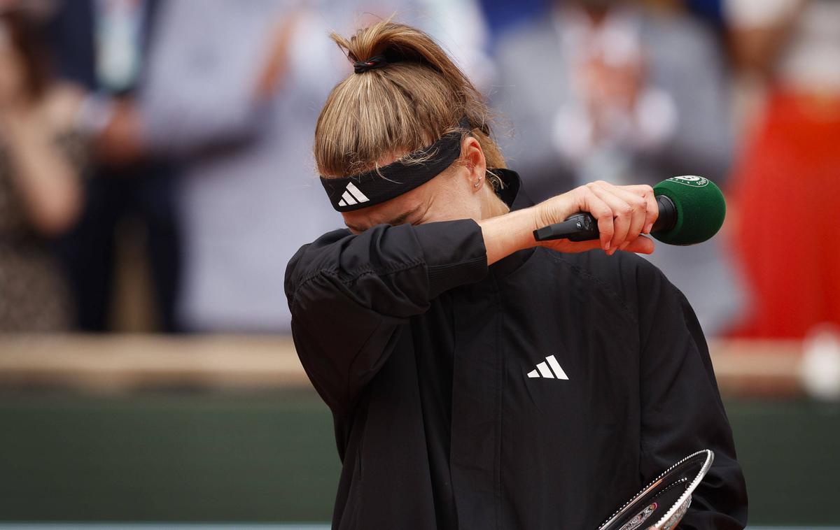 Karolina Muchova | Karolina Muchova bo zaradi poškodbe izpustila svoj prvi finalni turnir WTA. | Foto Guliverimage