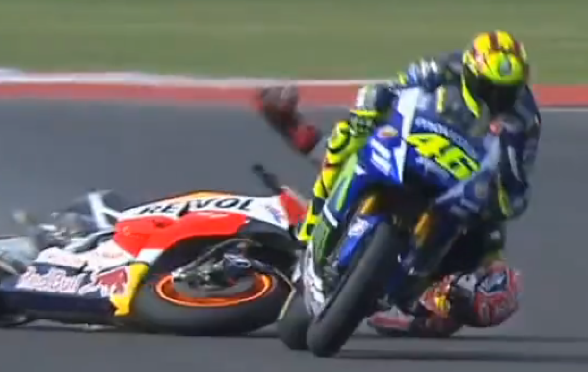 Valentino Rossi, Marc Marquez | Foto YouTube