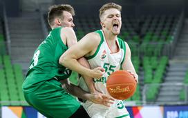 Cedevita Olimpija - Krka (prva tekma finala DP 2021)