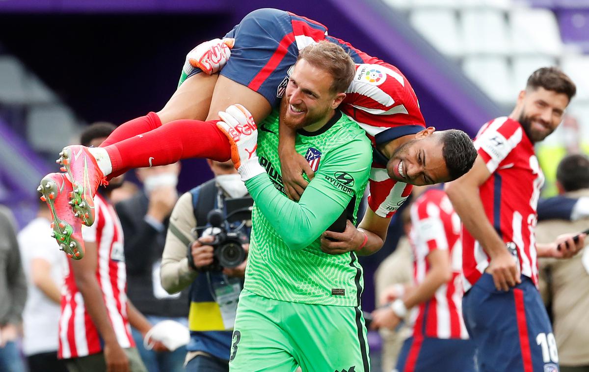 Atletico Madrid prvak | Jan Oblak je prvič v karieri postal španski prvak. | Foto Guliverimage