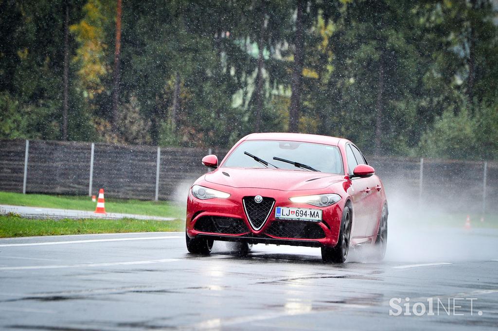 Alfa romeo giulia quadrifoglio - domača predstavitev