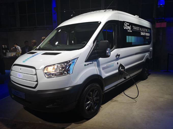 Ford bo leta 2021 predstavil električno različico velikega kombija transit.  | Foto: Gregor Pavšič