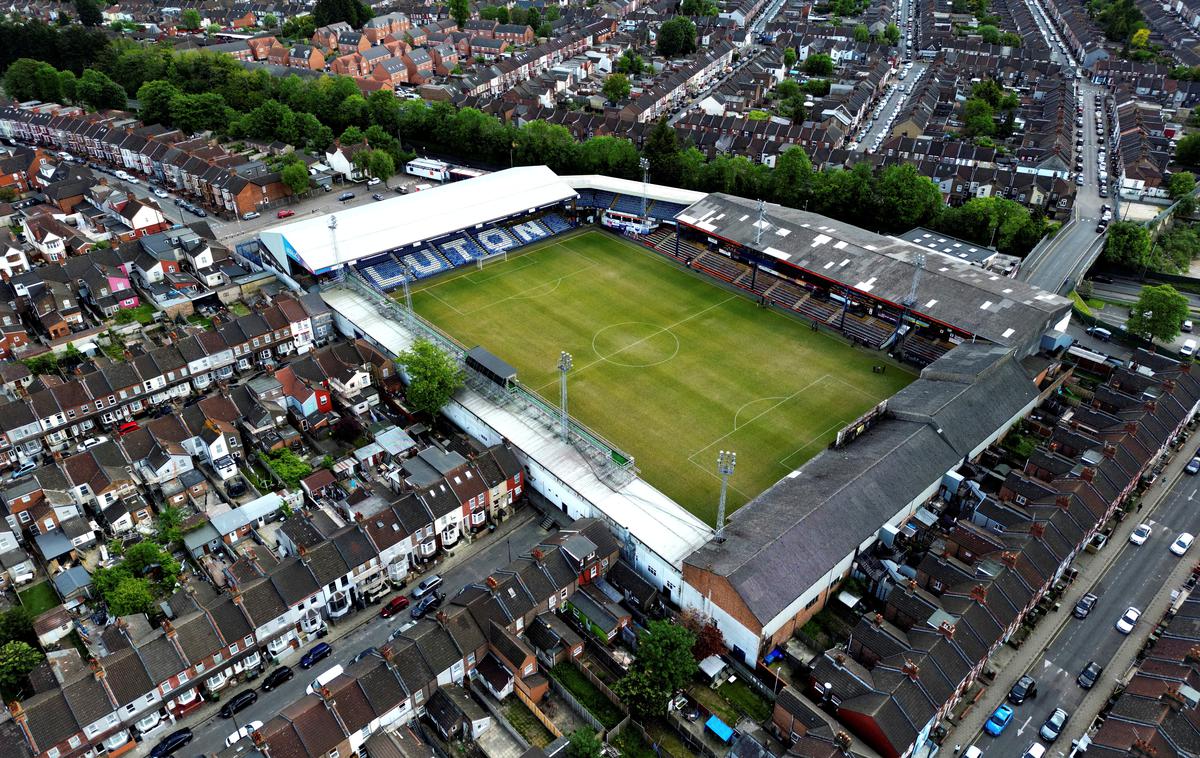 stadion Luton Town | Stadion Kenilworth Road še prenavljajo. | Foto Reuters