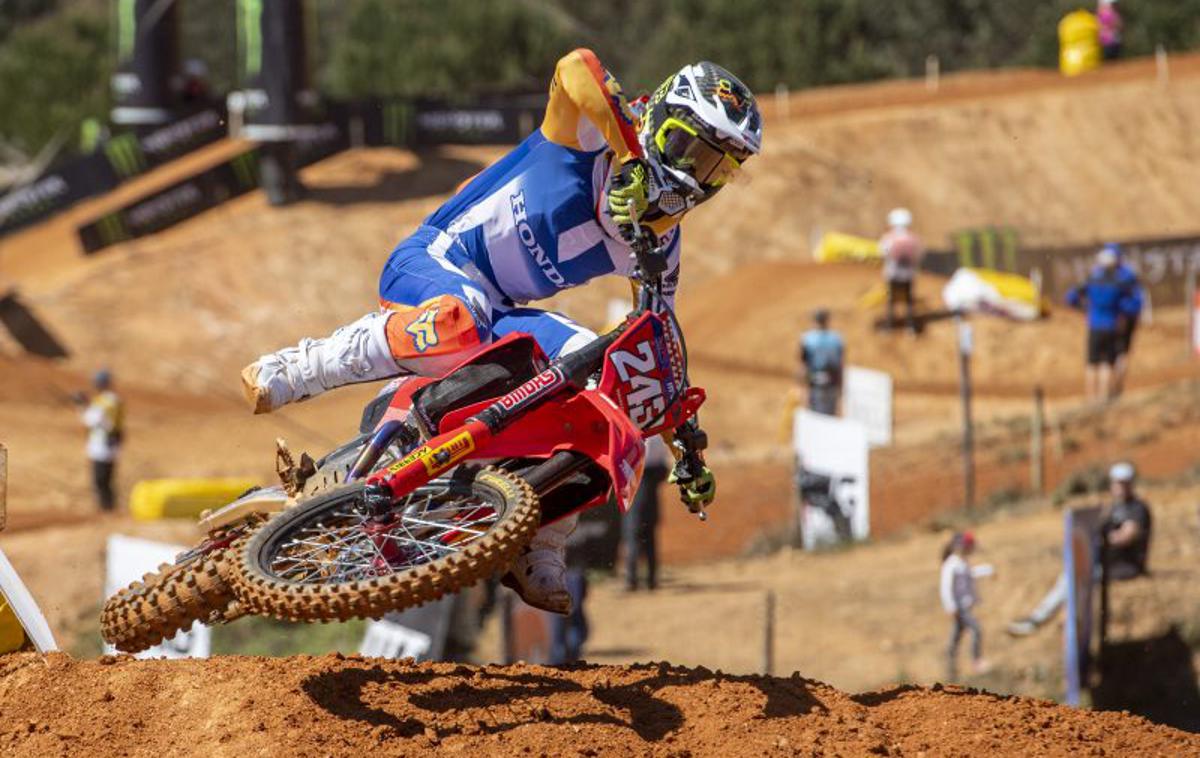 Tim Gajser Portugalska | Tim Gajser v Aguedi dirka za četrto zmago v sezoni 2022. | Foto Honda Racing