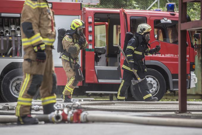 Svoje nezadovoljstvo bodo gasilci izrazili s protestnim shodom 5. oktobra ob 11. uri na Gregorčičevi ulici v Ljubljani pred sedežem vlade.  | Foto: Matej Leskovšek