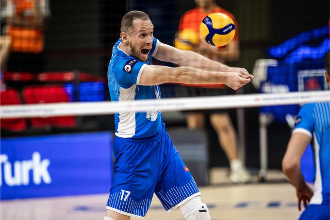 odbojka liga narodov Slovenija Nizozemska | Foto: VolleyballWorld