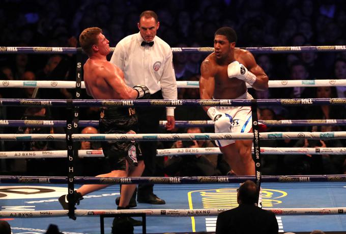 Anthony Joshua Aleksander Povetkin | Foto: Reuters