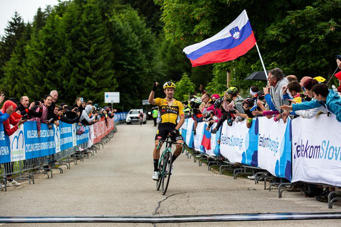 Na državnem prvenstvu dobil odgovor, da so noge ostale močne. | Foto: Peter Podobnik/Sportida