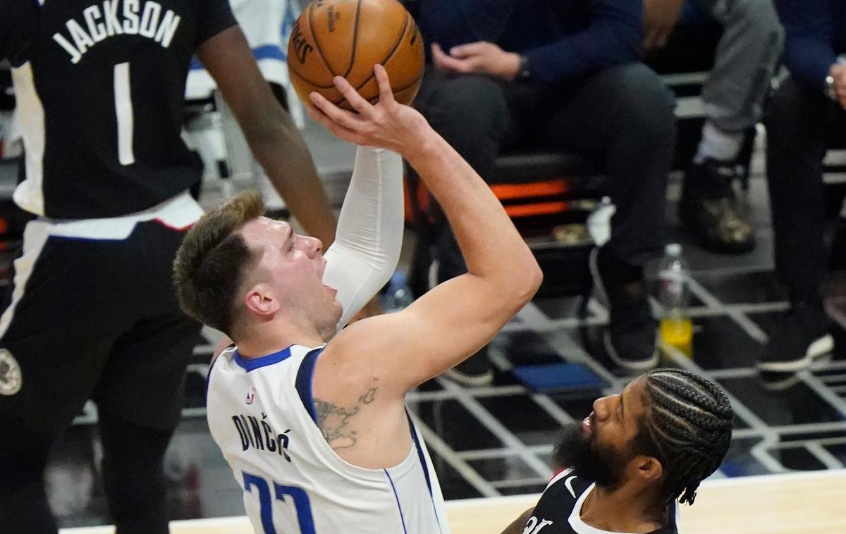 Luka Dončić | Luka Dončić je v velikem slogu stopil v končnico. | Foto Reuters