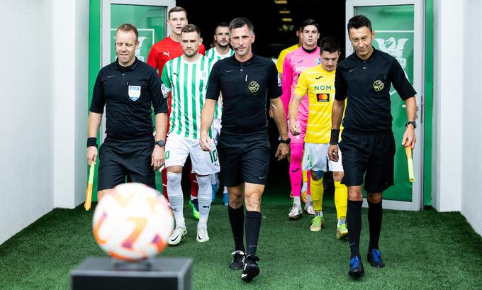 Matevž Vidovšek v tej sezoni na šestih tekmah ni prejel niti enega zadetka, Denis Pintol, ki ga je nadomestil med vratnicama, jih je na treh srečanjih prejel kar sedem, a je Olimpija vseeno osvojila kar šest točk.  | Foto: Sportida