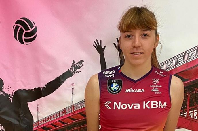 Mirta Velikonja Grbac | Mirta Velikonja Grbac je pet sezon branila barve GEN-I Volleyja. | Foto Nova KBM Branik