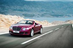 Bentley continental GTC speed - najhitrejši kabriolet poslikan na Pagu