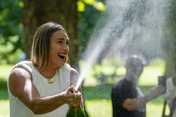 Arina Sabalenka | Arina Sabalenka ima v svoji vitrini dve lovoriki za grand slam. Trenutno je druga igralka sveta, bila pa je že tudi na prve mestu lestvice WTA. | Foto Guliverimage