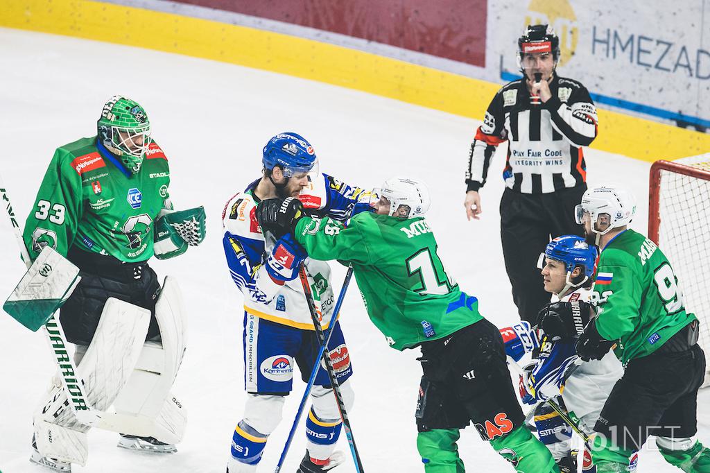 IceHL, četrtfinale, 2. tekma: HK SŽ Olimpija - VSV Beljak