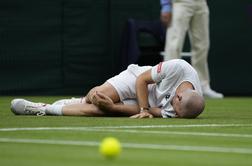 Poškodbe: kaj se dogaja na osrednjem igrišču Wimbledona?