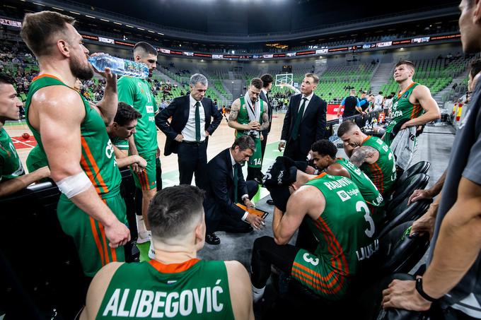 Cedevita Olimpija je v sredo zabeležila četrti zaporedni poraz v vseh tekmovanjih. | Foto: Vid Ponikvar/Sportida