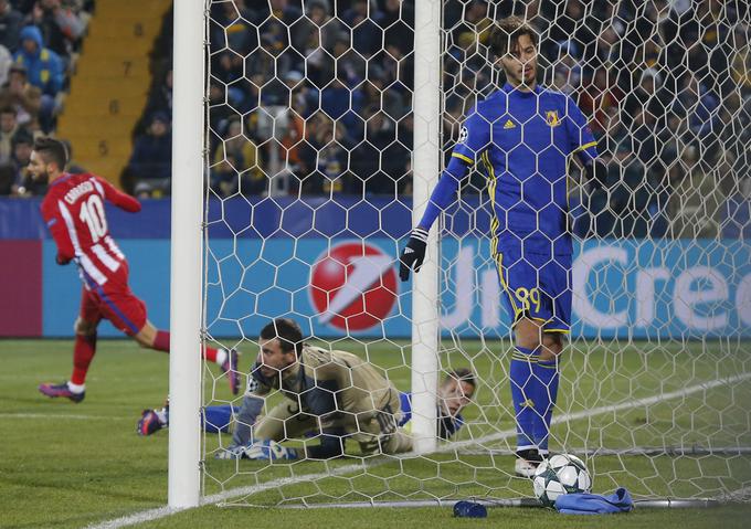 Yannick Carrasco je srečanje v Rostovu odločil v prid španskemu favoritu. | Foto: Reuters