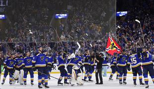 St. Louis Blues izkoristili zaključni plošček