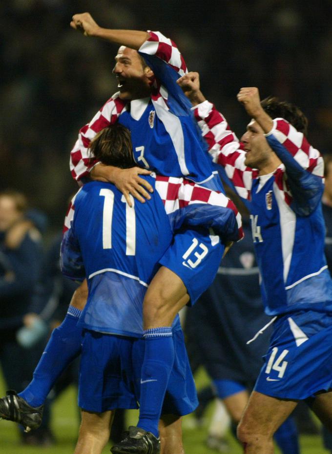 Veselje hrvaških reprezentantov za Bežigradom
 | Foto: Reuters