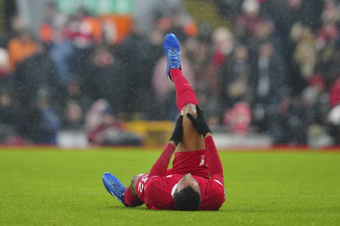 Joel Matip Liverpool | Joel Matip ima težave s kolenom. | Foto Guliverimage