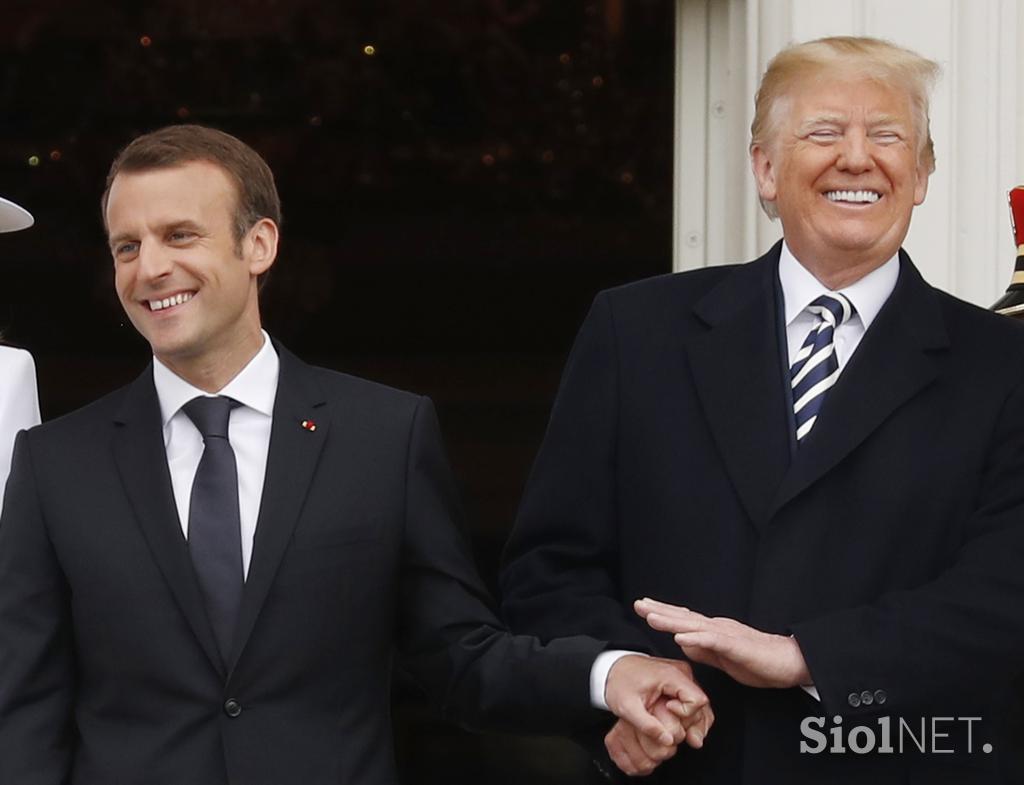 Trump in Macron