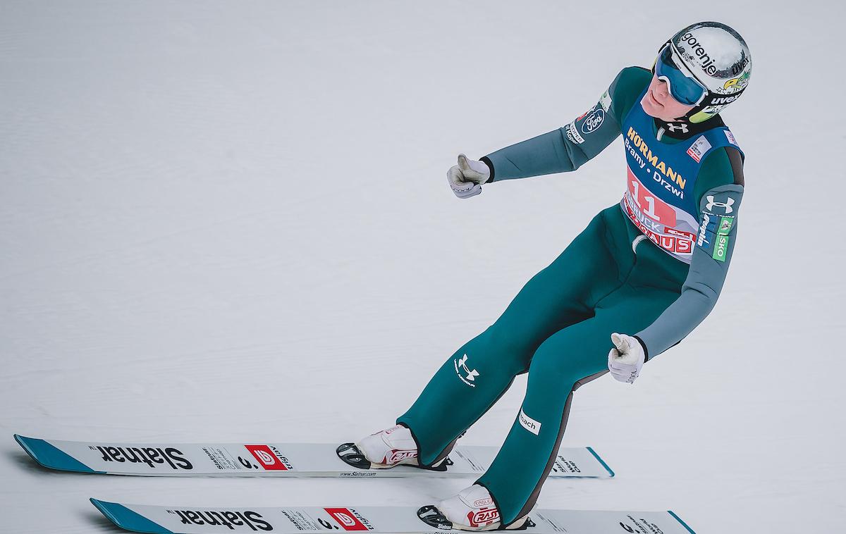 Domen Prevc | Domen Prevc je bil na sedmem mestu najvišje uvrščeni slovenski skakalec na novoletni turneji. | Foto Sportida