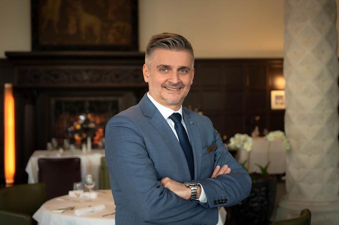 Bojan Poljšak, vodja restavracije Sophia v hotelu Kempinski | Foto: Kempinski Palace Portorož