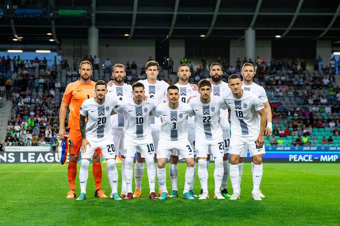 Slovenska nogometna reprezentanca letos prvič nastopa v drugem najvišjem kakovostnem razredu lige narodov. Po dveh tekmah je na dnu lestvice, brez točk in z razliko v zadetkih 1:6. | Foto: Matic Klanšek Velej/Sportida