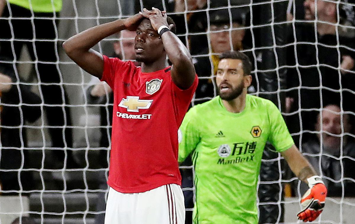 Paul Pogba | Paul Pogba je v tej sezoni za rdeče vrage odigral le osem tekem. | Foto Reuters