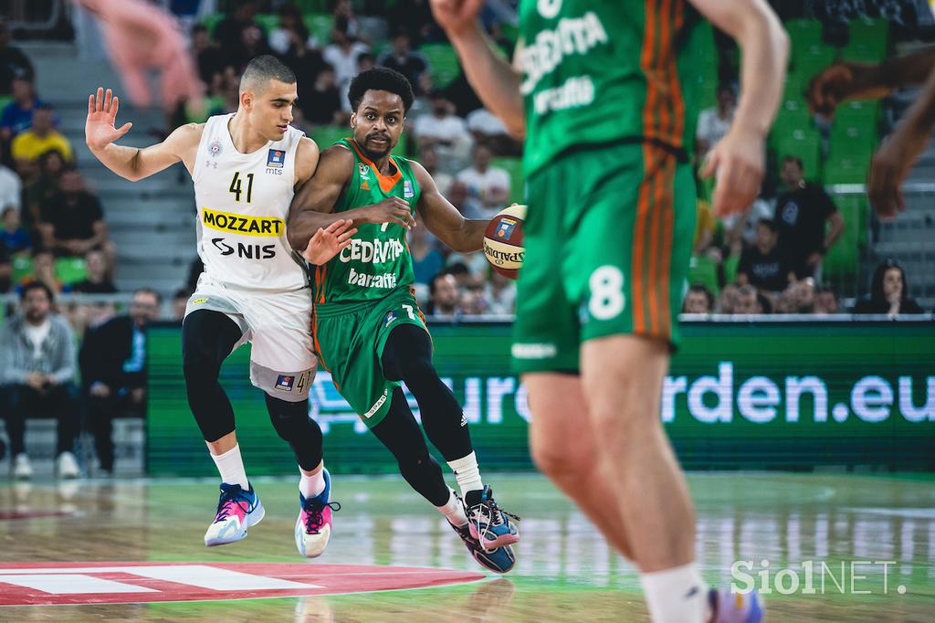 ABA liga: Cedevita Olimpija - Partizan