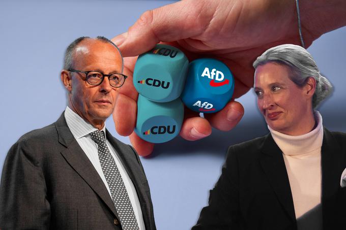 CDU/CSU je v zadnjem času od AfD prevzel strožjo politiko do priseljevanja, da bi preprečil odtekanje glasov k AfD. Ta taktika je le delno uspela, saj CDU/CSU ni uspelo preskočiti 30 odstotkov. | Foto: Guliverimage