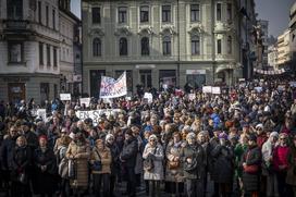 Shod v podporo študentov v Srbiji