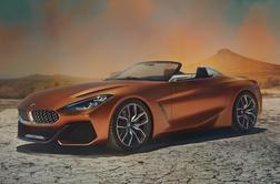 BMW Z4 concept – kmalu novi premium nemški roadster s pomično streho