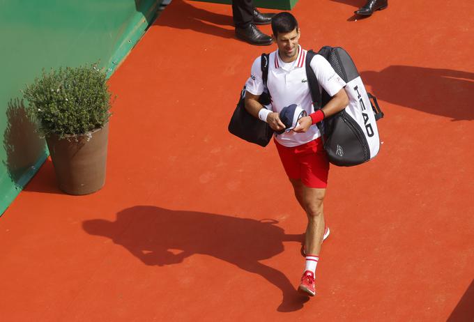 Novak Đoković je razočaranje doživel tudi na turnirju serije masters v Monte Carlu. | Foto: Guliverimage/Vladimir Fedorenko