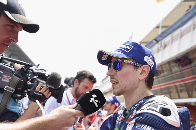 Jorge Lorenzo je osmoljenec tokratnega dirkalnega dne v Barceloni. | Foto: 