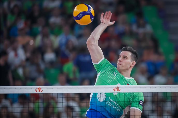 Slovenska odbojkarska reprezentanca : Srbija, Stožice, Jan Kozamernik | Jan Kozamernik | Foto Volleyball World