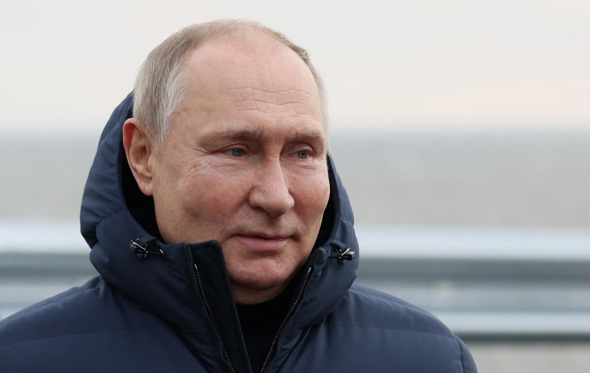 Vladimir Putin Krimski most | Foto Reuters