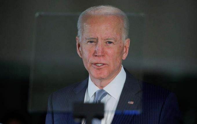 Joe Biden je napovedal, da bo v primeru zmage na ameriških predsedniških volitvah, ki bodo novembra letos, preklical Trumpovo odločitev o izstopu ZDA iz WHO. | Foto: Reuters