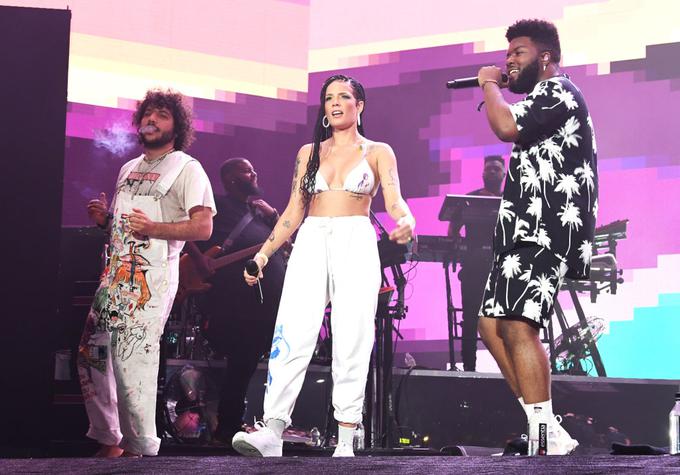  Benny Blanco, Halsey in Khalid  | Foto: Getty Images