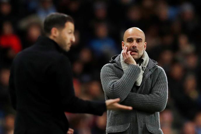 Josep Guardiola | Josep Guardiola je pozdravil najvišjo zmago, odkar vodi Man City v Evropi. | Foto Reuters