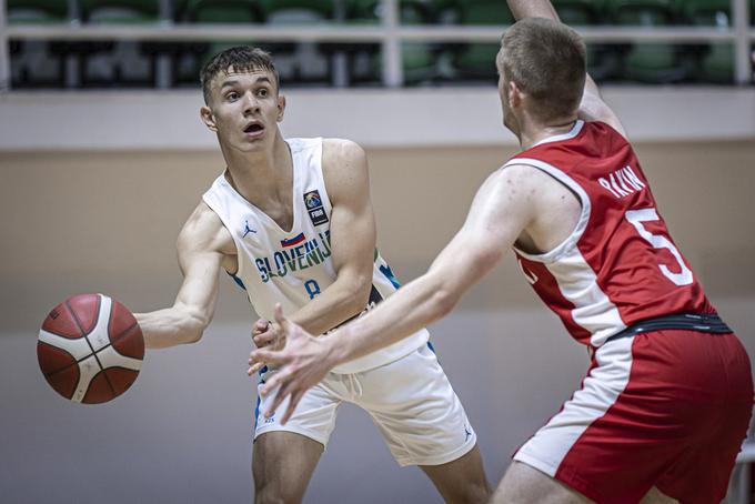 17-letni Matija Samar je član Fuenlabrade, za katero je oktobra prvič zaigral v španski ligi ACB. | Foto: FIBA