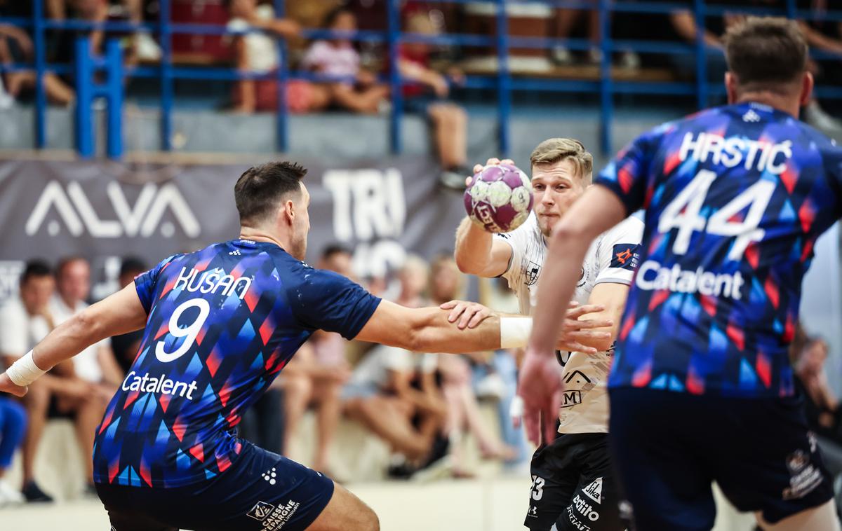 Trimo Trebnje - Limoges, evropska liga | Trebanjci so v v Franciji doživeli hud poraz. | Foto www.alesfevzer.com