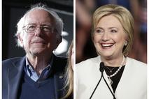 Bernie Sanders, Hillary Clinton