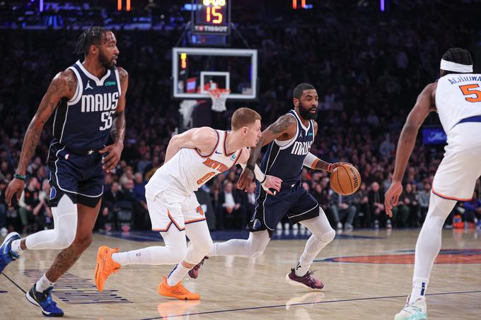 Dallas, ki je v New Yorku vodil tudi za 20 točk, se bo na naslednji tekmi predstavil v soboto zvečer proti Oklahoma Cityju. | Foto: Reuters