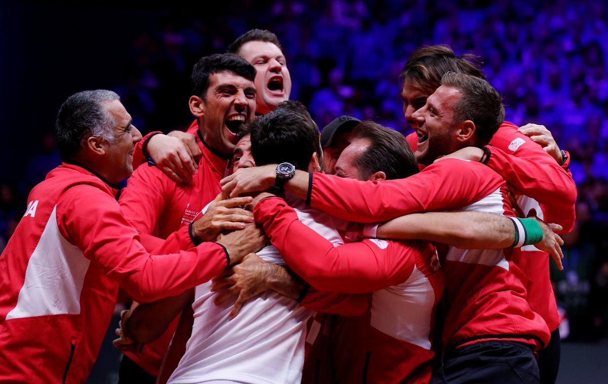 Hrvaška tenis Davisov pokal | Hrvaška je drugič postala zmagovalka Davisovega pokala. | Foto Reuters