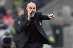 Stefano Pioli in Milan vsak svojo pot