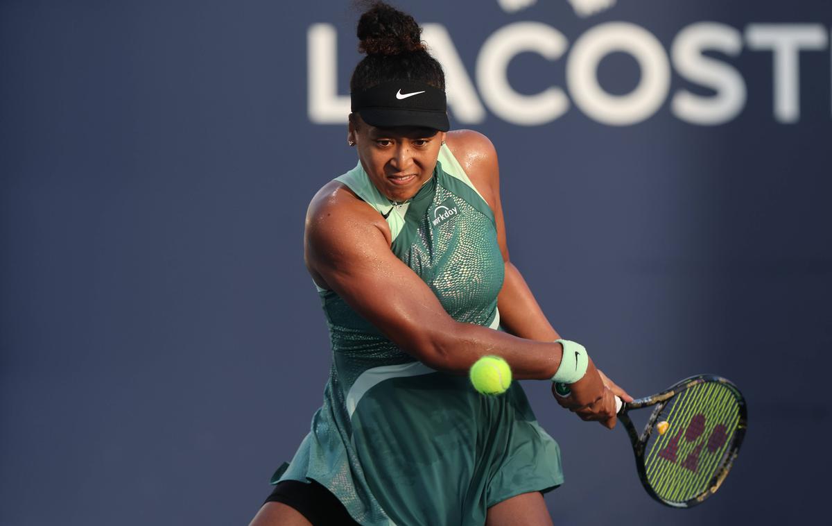 Naomi Osaka | Naomi Osaka je zaradi poškodbe predala dvoboj. | Foto Guliverimage