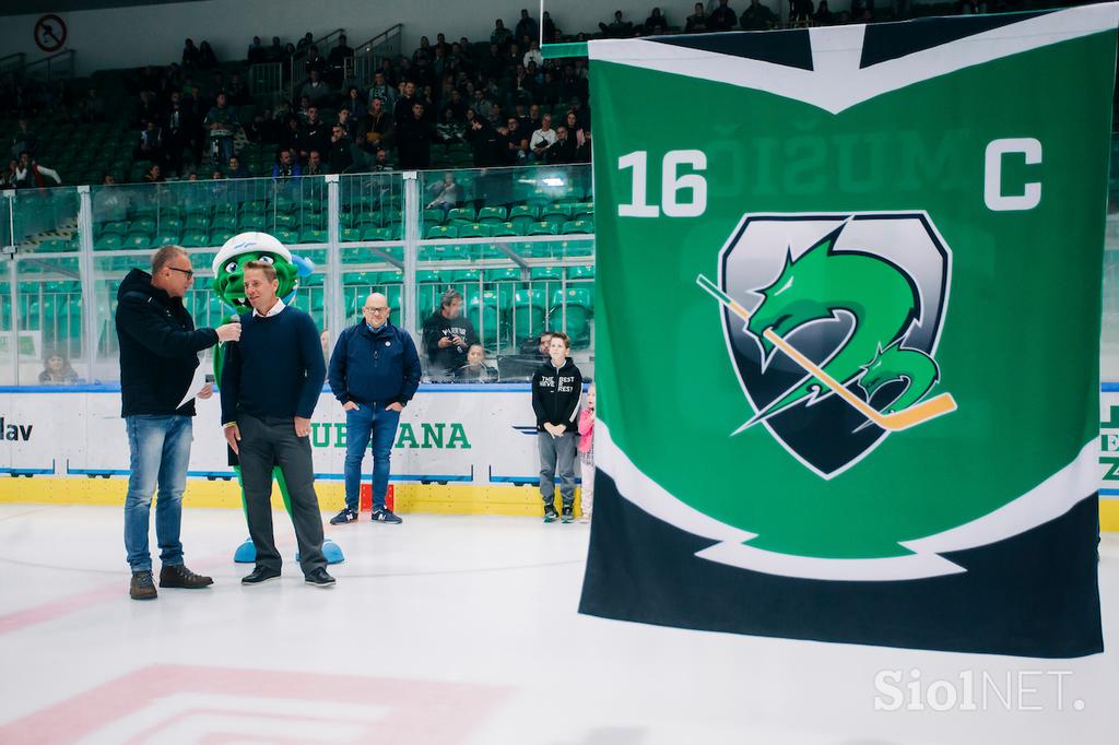 Slovo Aleš Mušič, HK SŽ Olimpija